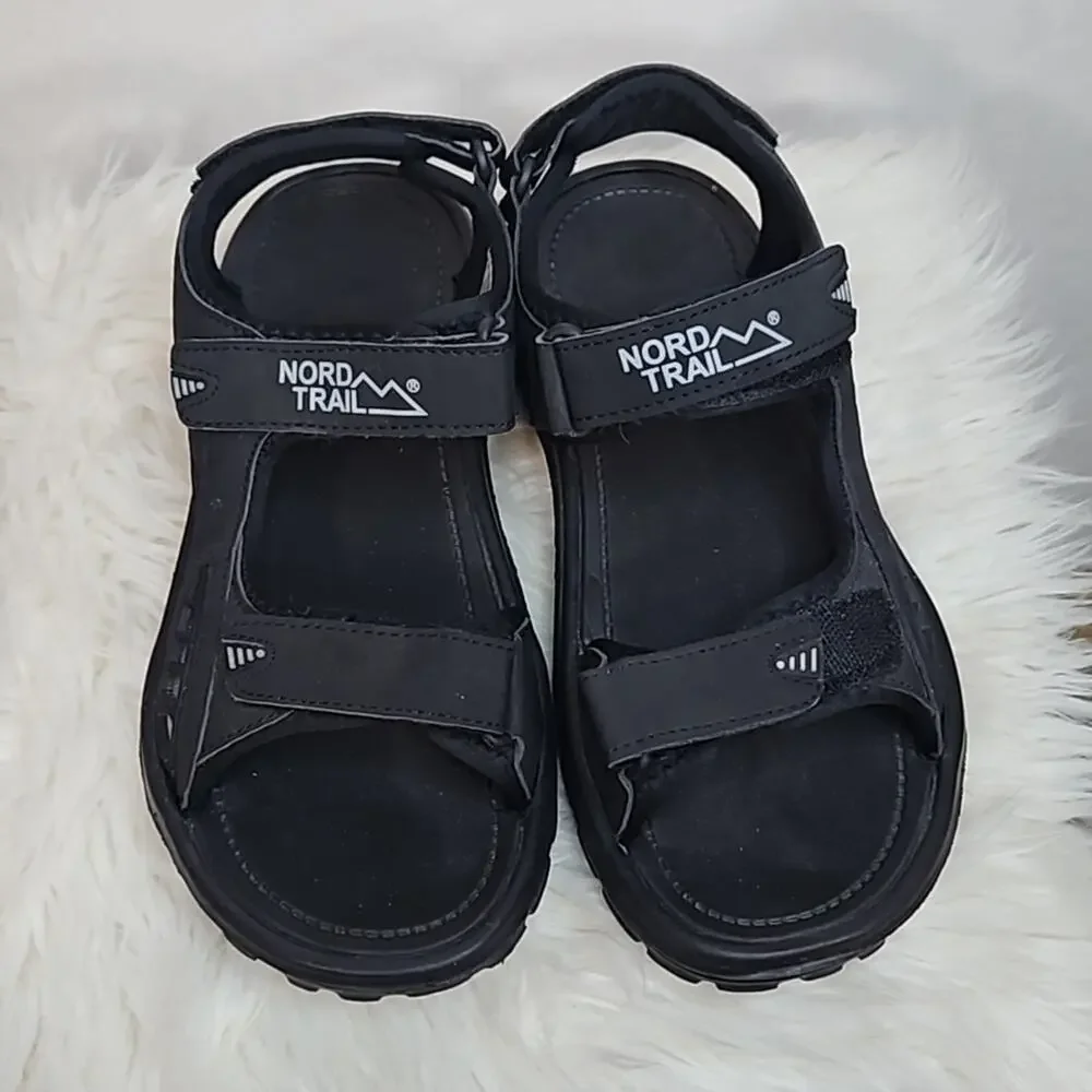 Nord Trail Men's 11 Rock River Outdoor Sandal Black Shoes